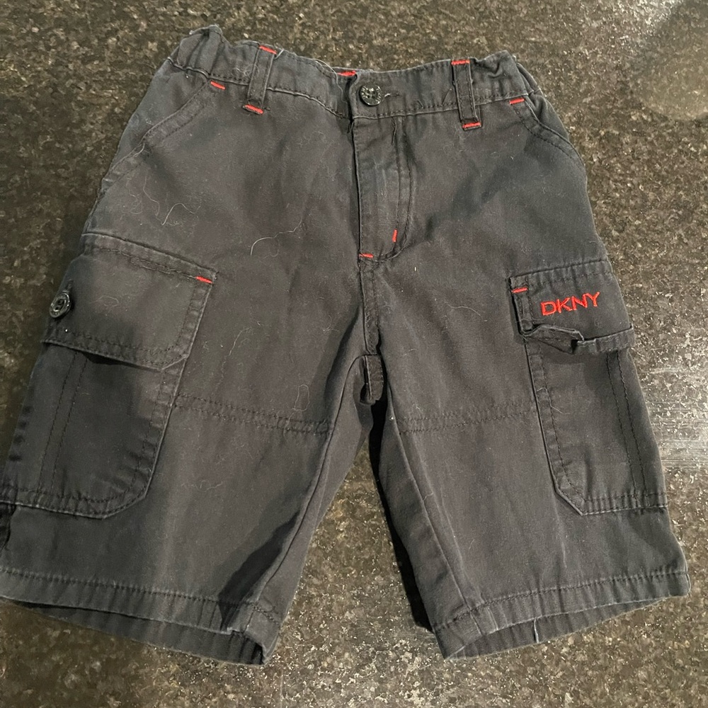 DKNY Cargo Shorts, Black, size 2T
